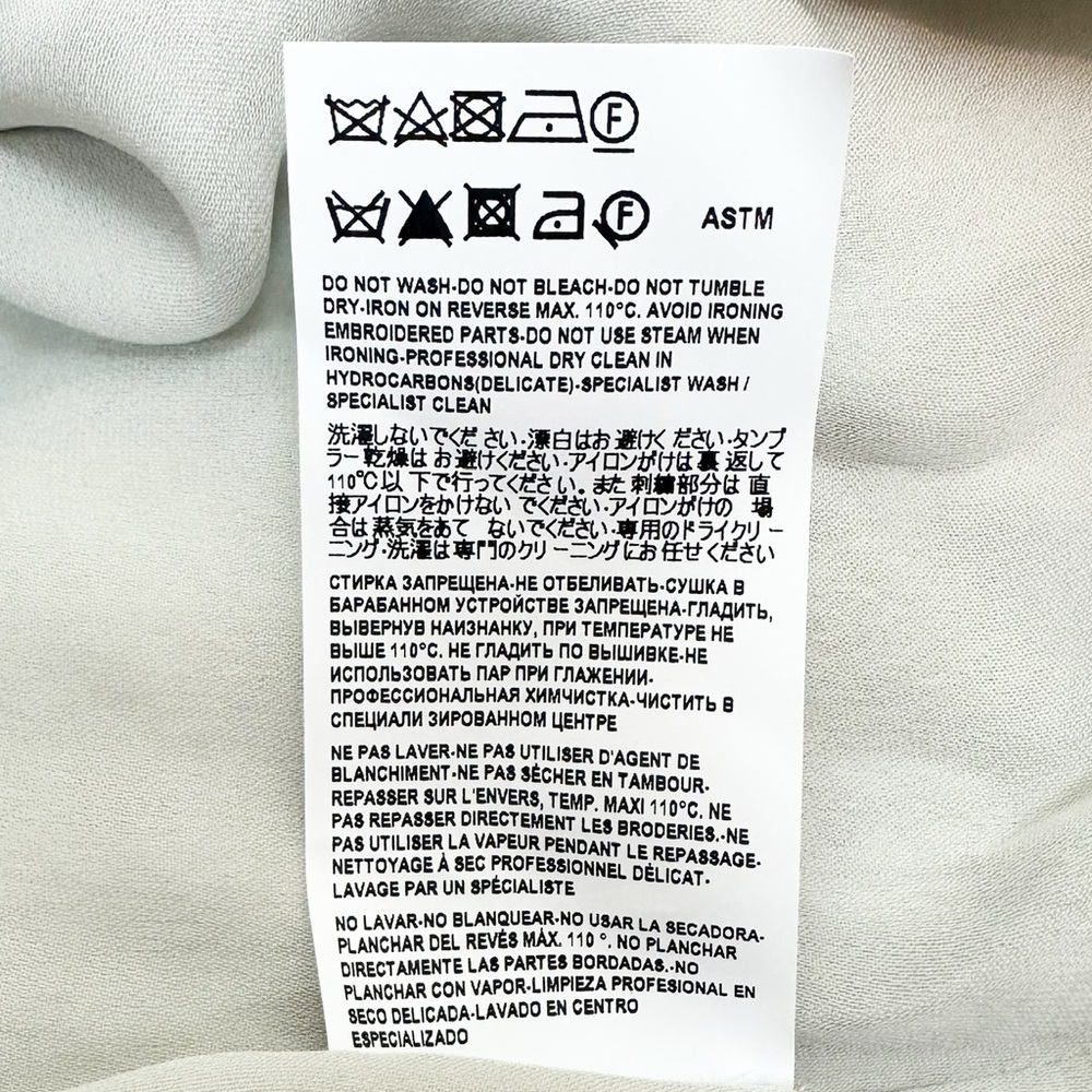 Michael Kors Collection Hand-Embroidered Sequin Silk Georgette Shift Dress Sz 12 - Picture 11 of 11